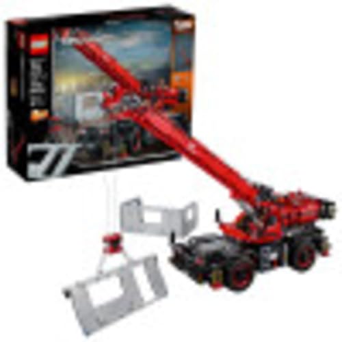 LEGO Technic Rough Terrain Crane 42082 Building Kit Multicolor