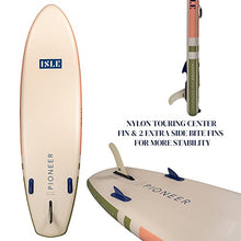 ISLE Surf and SUP Pioneer Inflatable Stand Up Paddle Board Peach/Moss