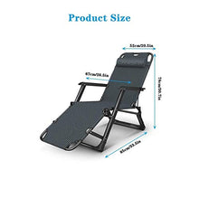 YYBOES Sun Loungers,Heavy Duty Sun Lounger Chair Garden Furniture,Camping Garden Deck Chairs Folding Recliner Reclining Waterproof Chaise Loungers Metal for Outdoor Office