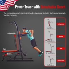 HARISON Multifunction Power Tower with Bench