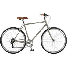 Retrospec Kinney 7-Speed City Bike High-Tensile Steel Commuter Bicycle - Tungsten
