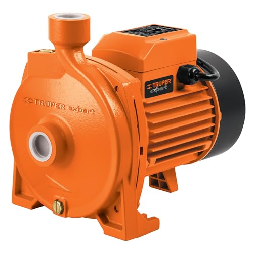 Truper Electric Centrifugal Water Pump 1 HP - Domestic, Brass, 116 L/min Flow, 36m Height, 11.9kg
