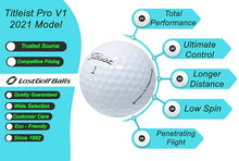 LostGolfBalls.com Titleist Pro V1 Golf Balls Good Condition 2019 AAA White