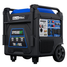 DuroMax XP9500iHT 9,500-Watt Tri Fuel Portable Digital Inverter Generator - Gas, Propane & Natural Gas, Remote Electric Start, Whole Home Power Backup, Transfer Switch Ready, RV & Emergency Ready