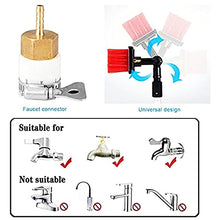 FENOKD Solar Cleaning Roller Brush,Extendable 5M Window Cleaning Pole with Water Fed Brush, Ideal for Indoor/Outdoor Use, Perfect for Pool Cleaning, High-Pressure Water Flow for,9m