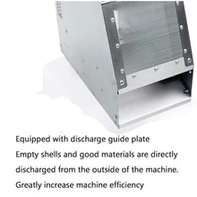ERoomQ Bird Feed Blown Shell Splitter,Electric Stainless Steel Grain Separator W/Adjustable Speed Fan for Millet.Misc Grains.Melon Seeds