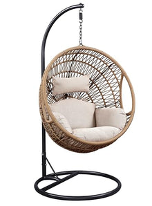 Vasant Hanging Chair in Fabric & Rope