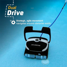 Dolphin Explorer E40 Wi-Fi Robotic Pool Vacuum Cleaner Black