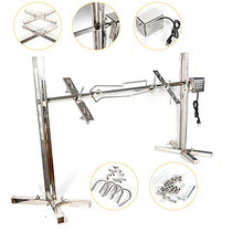 JYXYXSCP 53 Inch Electric Barbecue Grill Kit, Outdoor Barbecue Tools Portable Large Barbecue Fork, Barbecue Pole, Picnic