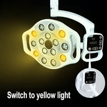 26mm Induction LED Planting Lamp 15 Bulbs Shadowless Operation Light with HD Camera One-Click Yellow Light Switch KY-P132