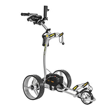 BAT-CADDY ELECTRIC GOLF CADDY BATCADDY X4R Advanced Lithium 36-Hole Golf Push Cart Titanium Silver