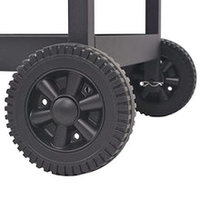 Outdoor Charcoal Barbecue Grill with Bottom Shelf and 2 Wheels, Heavy-duty Smoker Grill, Steel BBQ Stand for Picnics Parties Outings 50" x 25.2" x 49.2"