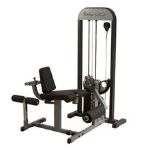 Body-Solid Leg Extension and Curl Machine with 310 lb Weight Stack Grey/Black