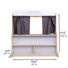 Angeles Puppet Theatre with Dry Erase Board Wooden