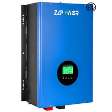 ZLPOWER UL1741 8000W 48V Solar Inverter,Built-in 2 MPPTs,Peak Power 24000W Split Phase Pure Sine Wave Inverter AC Input 240V,Output 120V/240V,Low Frequency Inverter for Home (WiFi and BMS COMM)