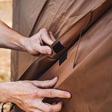 Gazelle Tents G6 Cool Top 6-Sided Portable Gazebo Badlands Brown