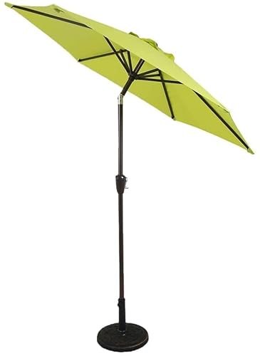 QZQHNYJ Parasols 7ft / 2.25m Garden Umbrella Outdoor Sun Shade for Beach/Pool/Patio Umbrellas Round