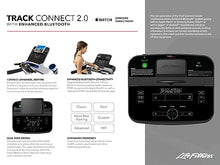 Life Fitness Run CX Treadmill with Track 2.0 Console Black