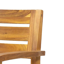 Christopher Knight Home Stockton Outdoor 8-Seater Acacia Wood Dining Set Teak + Rustic Metal