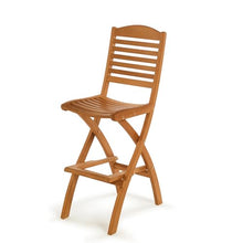 Teak Folding Bar Chair Manhattan