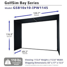 Elite Projector Golf Impact Screen White