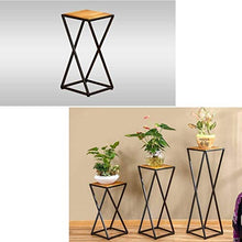 RWGOVLU Plant Stand Plant Stands Flower Supports Flower Stand With Metal Frame for Flower Boxes Shelving Holders Plants Indoor And Outdoor Shelves Bedroom Balcony Decor