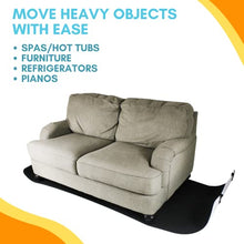 Spa Sled Movers Door Width 106" X 35" White