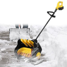 Beachtiful 21V Cordless Electric Snow Shovel, Brushless Motor, 41cm Width, (2 Battery and Charger Included) Snow Blower Shovel for Patio Driveway