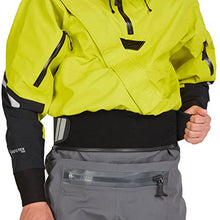 NRS Men's Navigator Gore-TEX Pro Semi-Dry Suit Chartreuse-S