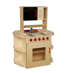 Wood Designs All-In-One Kitchen Center Multicolor