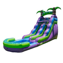 HeroKiddo 16ft Tropical Commercial Inflatable Water Slide with Blower