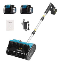 SEDAMORALLY Electric Snow Blower, Adjustable Direction, Cordless Snow Shovel with brushless Motor Throws Snow up to 18 feet, Detachable Compact Design for Small Home Storage 1Battery