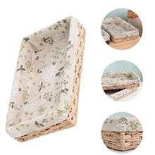 GAAHRQQQ Vegetable Woven Basket Picnic Food Storage Cloth Basket for OutdoorsPicnic Basket