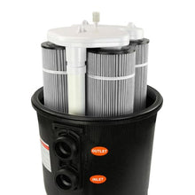 Rx Clear 425 Sq Ft Quad Cartridge Pool Filter for Swimming Pools