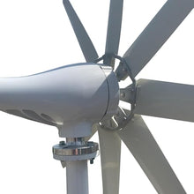 Eastnmythet 12000W Wind Power Turbine Generator, 8-Blade Windmill Power Generator with Controller, Wind Generator for Home Use,10000W-48V