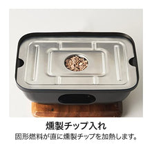Doshisha Quick Smoker, Share, Stainless Steel Mesh Type, Smoked Chip (Sakura) Included, Solid Fuel (Sold Separately) 7.5 x 4.7 inches (19 x 12 cm)