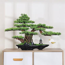 YXIANG56Q Fake Plants Artificial Bonsai Tree Fake Plant Decoration Potted for Home Indoor Office Desktop Display Bonsai Tree