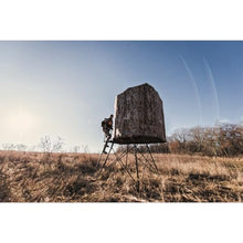 MUDDY Heavy-Duty Powder Coated Steel Hunting Blind with Insulated Fabric Walls and Silent Zipper System - Multi