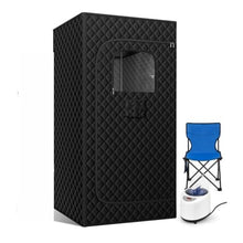 ZDGsrgWRG 1000/2000W 3/4L Portable Sauna Tent Steamer Folding Chair Set