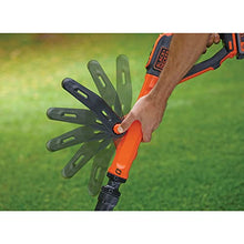 Black+Decker Rasentrimmer AFS Reflex Fadenverlängerung (18V 2,0Ah, 28 cm Schnittbreite, verstellbarer Zweithandgriff, Einzelfaden 9 m/1,6 mm, INKL. Akku und Ladegerät) STC1820PC