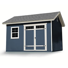 Handy Home Products Beachwood 8x12 Do-it-Yourself Wooden Storage Shed with Floor Kit- Does not Include Paint or Roofing Shingles