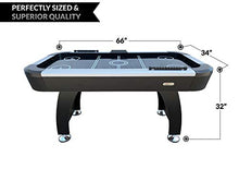 PUCK Pegasus 5.5-Foot Air Hockey Table Black