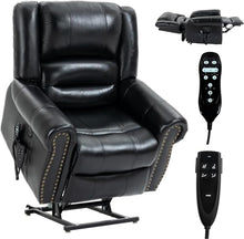 KTYUERGHK Dual Motor Power Lift Recliner Chair with Heated Massage