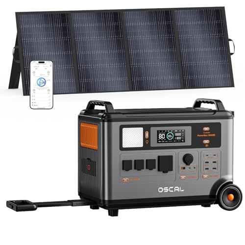 PowerMax 3600SE Solar Generator with 400W Panel Included (Ship Separately)