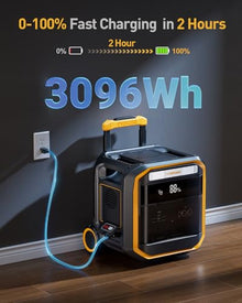 VTOMAN FlashSpeed Pro 3600 Portable Power Station, 3096Wh 3600W LFP Battery
