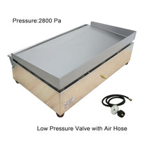 EQCOTWEA Commercial Countertop Griddle 2800Pa LPG Gas Grill Griddle