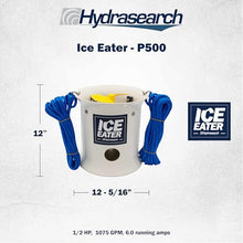 ICE EATER Pond Deicer P500.050 0.5 HP 115V