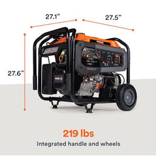 Generac 12,500 Watt Tri Fuel Generator with EFI and Electric Start