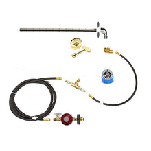 EasyFirePits Deluxe LP Fire Pit Kit & Lifetime Warranted 316 Stainless Straight Burner (12.00, 12 Inch Straight Burner)