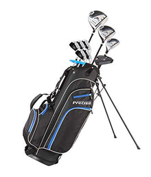 Precise M3 Tall Men's Right Handed Complete Golf Club Set Blue